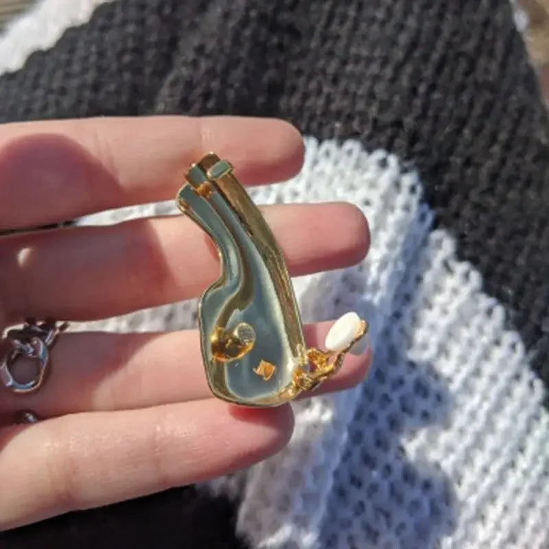 18K Gold Plated Brass Jewelry Earlobe - Fashionsarah.com