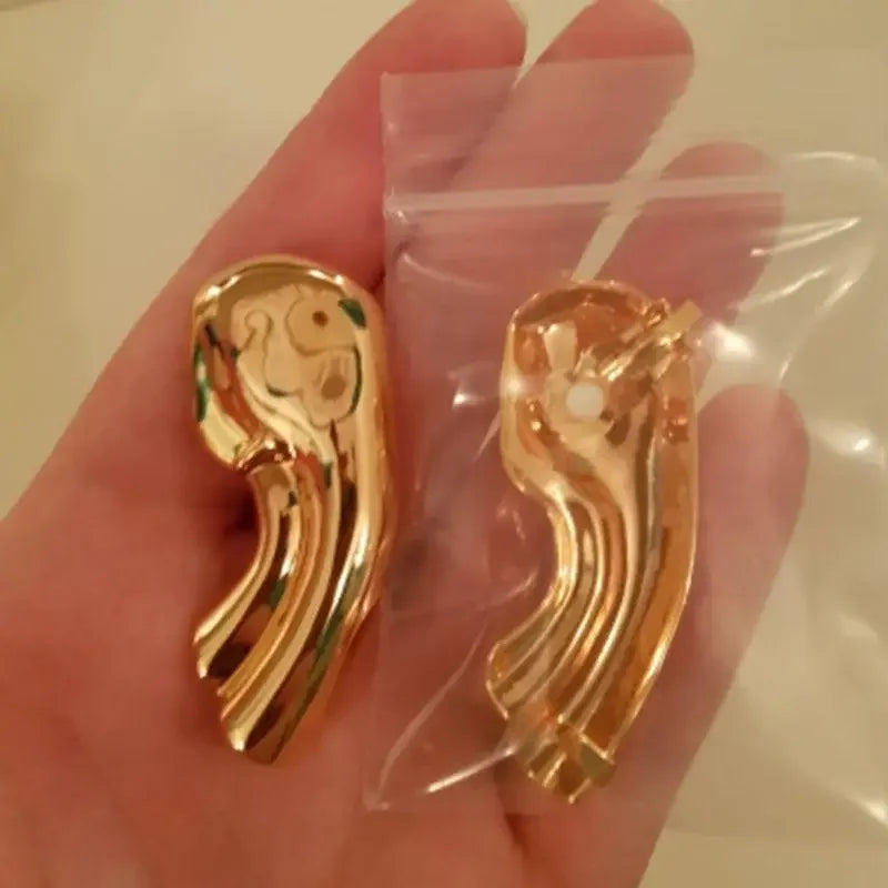 18K Gold Plated Brass Jewelry Earlobe - Fashionsarah.com