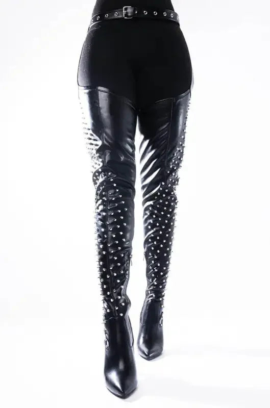 Belted Crotch Boots | Fashionsarah.com