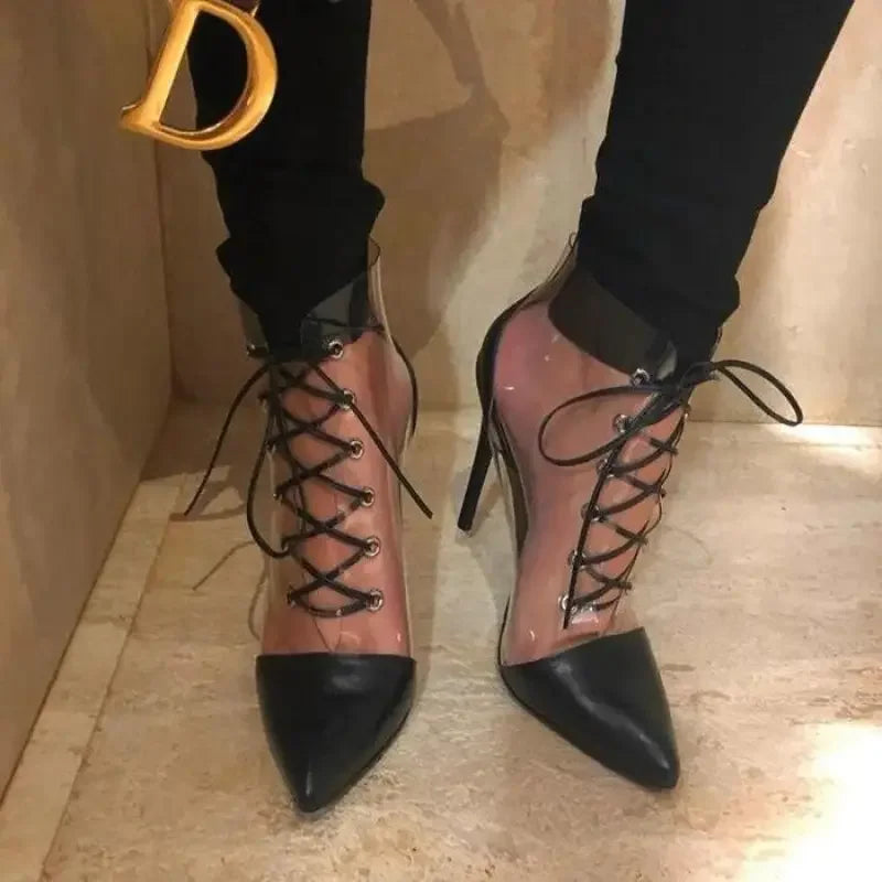 Transparent Summer Boots | Fashionsarah.com