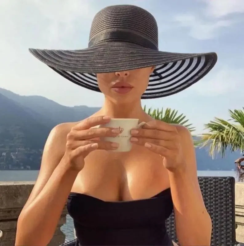 Stylish Wide Brim Hat | Fashionsarah.com