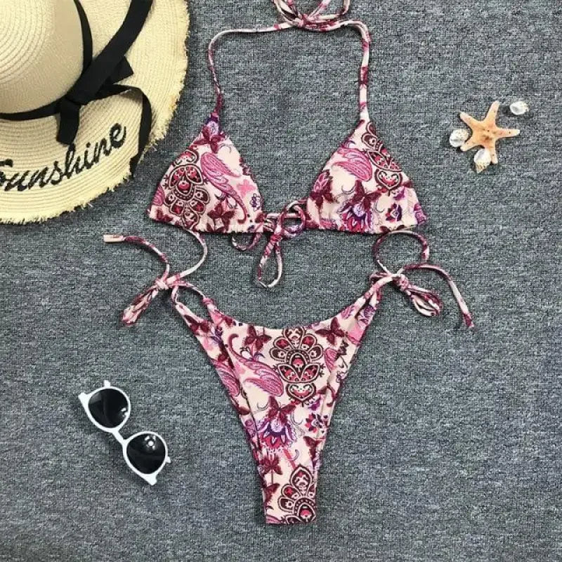 Butterfly Cashew Bikini | Fashionsarah.com