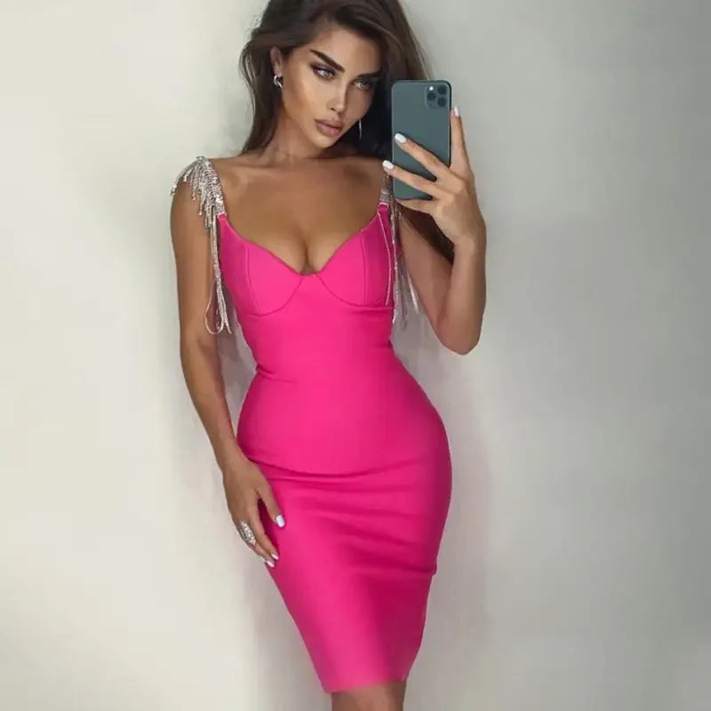 Strap Fringe Dress | Fashionsarah.com