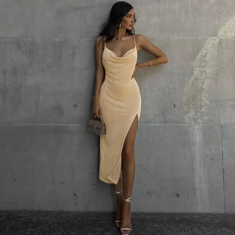 Elegant Maxi Dress | Fashionsarah.com