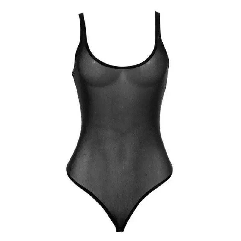 Mesh U Neck Bodysuit | Fashionsarah.com