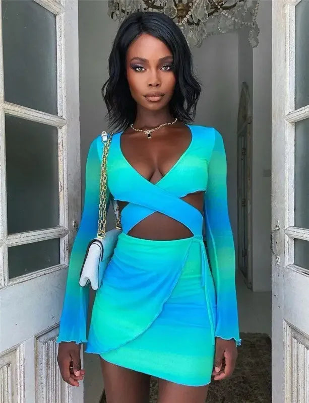 Tie Dye Shirt Dress | Fashionsarah.com