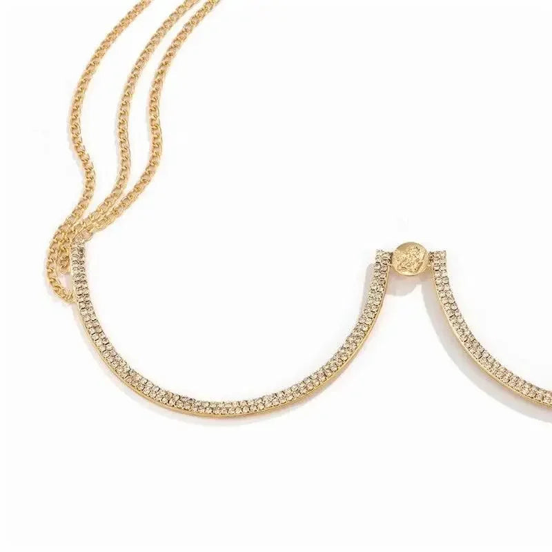 Rhinestone bra chain | Fashionsarah.com