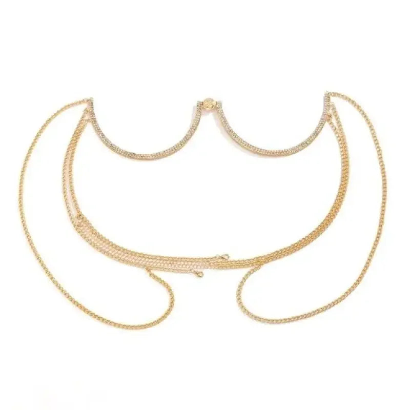 Rhinestone bra chain | Fashionsarah.com