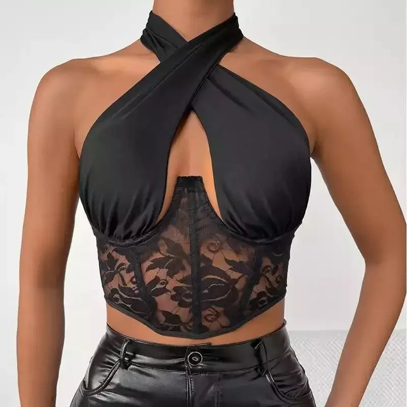 Cross Halter Bustiers | Fashionsarah.com