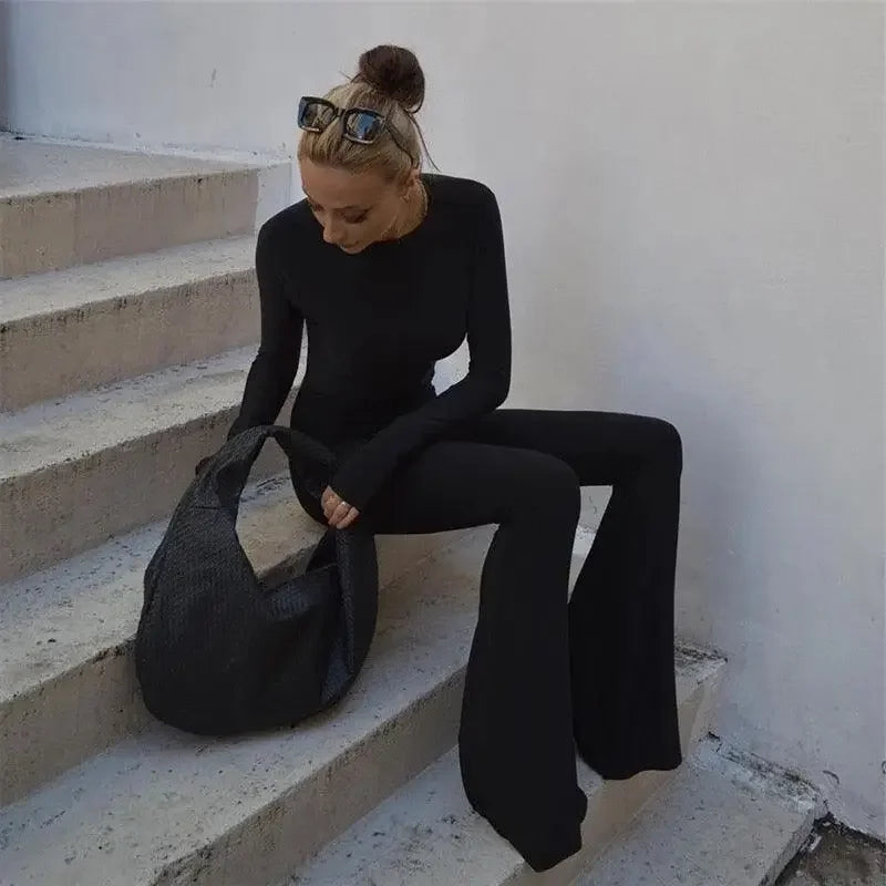 Stretchy Bodycon Jumpsuit | Fashionsarah.com