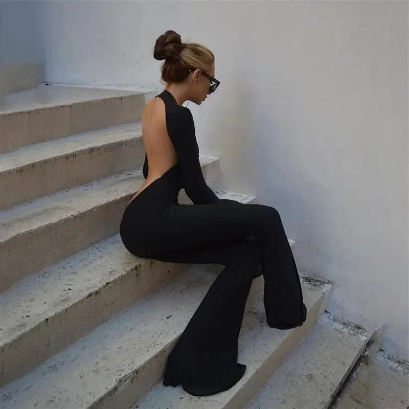Stretchy Bodycon Jumpsuit | Fashionsarah.com