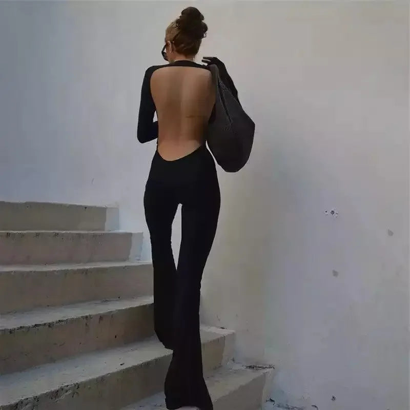 Stretchy Bodycon Jumpsuit | Fashionsarah.com
