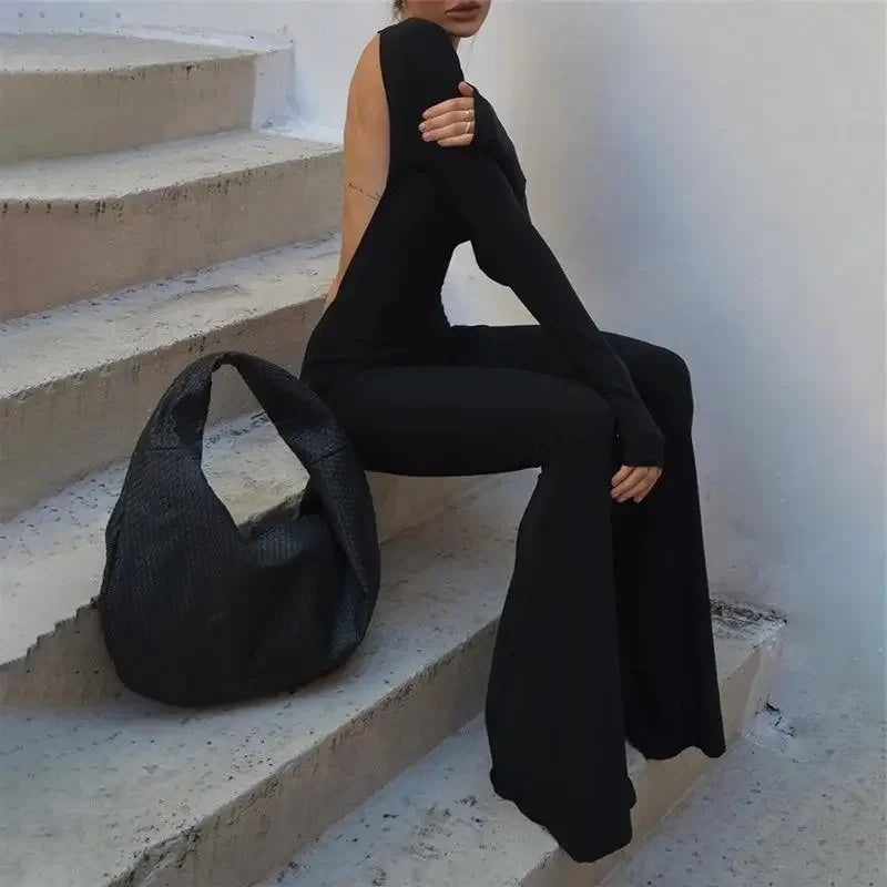 Stretchy Bodycon Jumpsuit | Fashionsarah.com