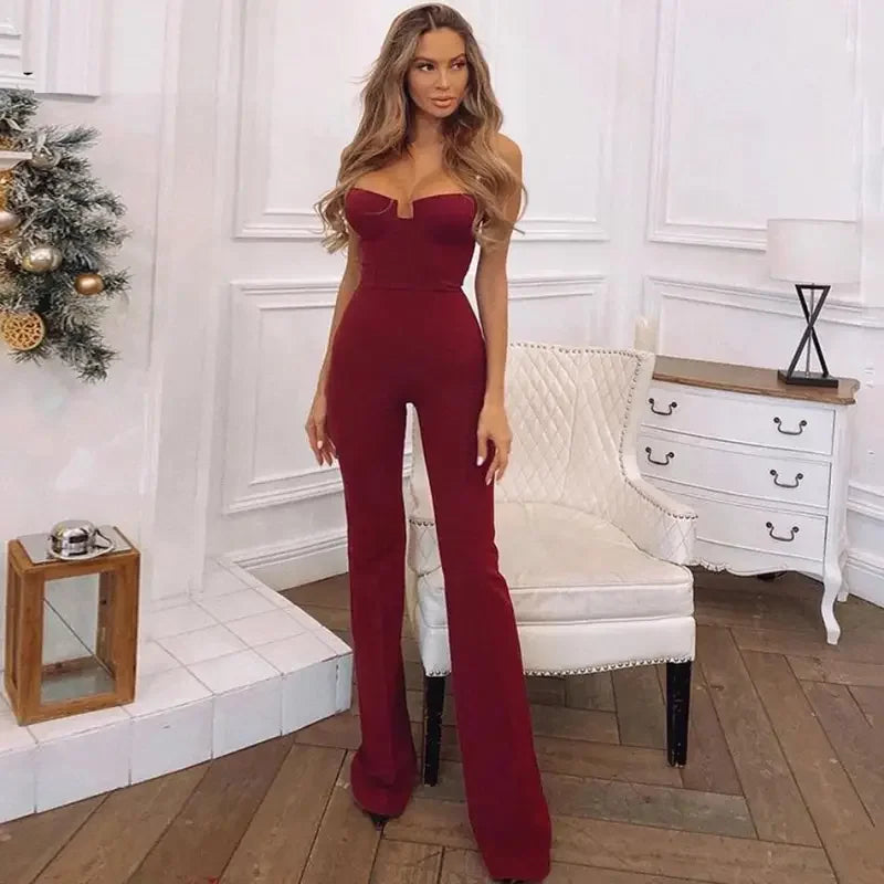 Elegant Bandage Jumpsuits | Fashionsarah.com