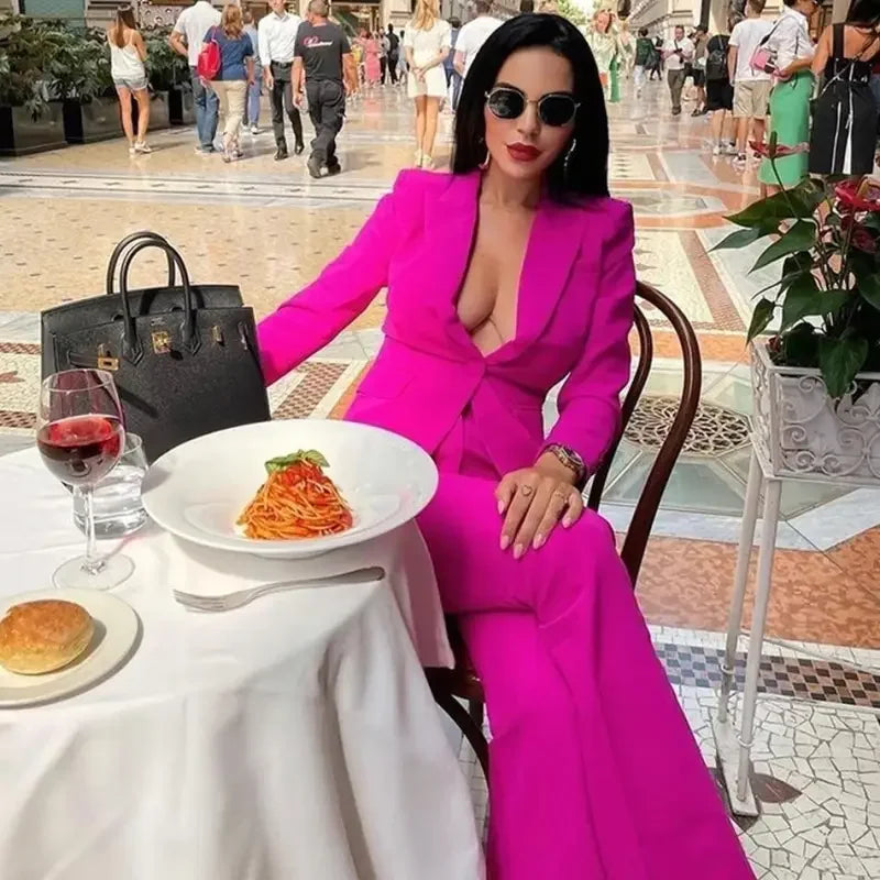 Elegant Suits Blazer + Pants | Fashionsarah.com