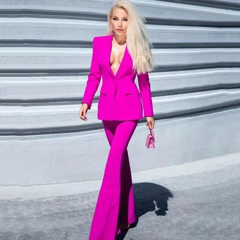 Elegant Suits Blazer + Pants | Fashionsarah.com