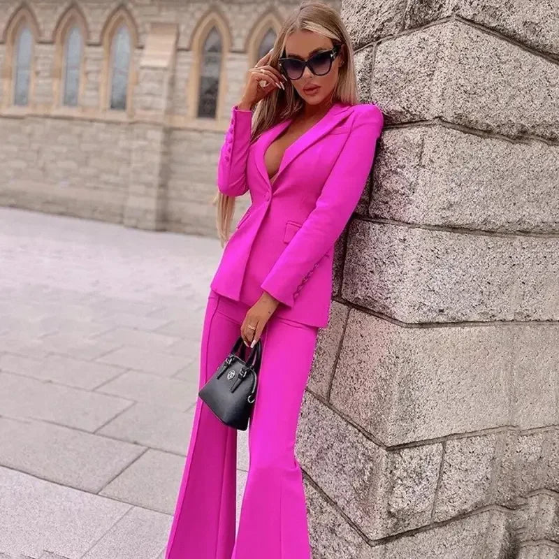 Elegant Suits Blazer + Pants | Fashionsarah.com