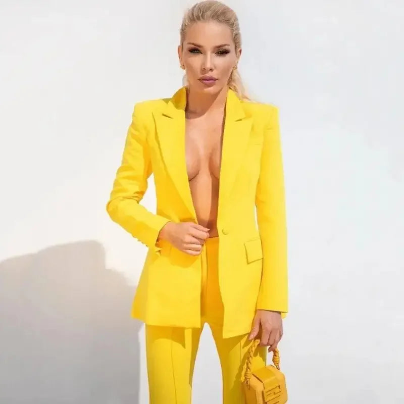 Elegant Suits Blazer + Pants | Fashionsarah.com