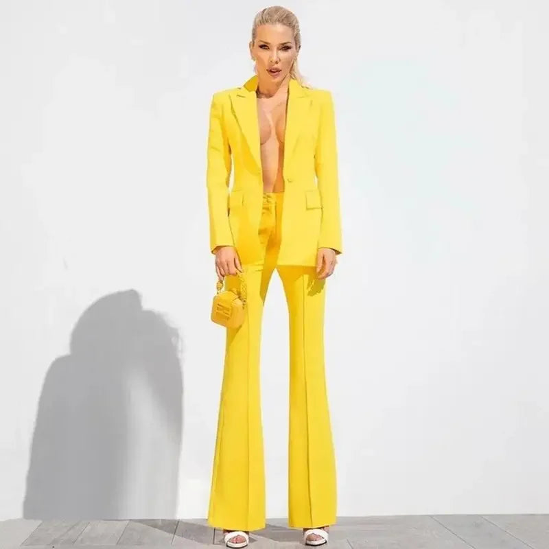 Elegant Suits Blazer + Pants | Fashionsarah.com