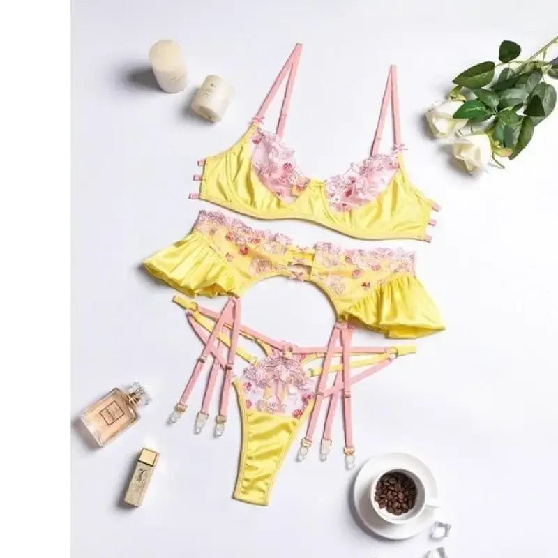 Push Up Kiss Garters Set | Fashionsarah.com