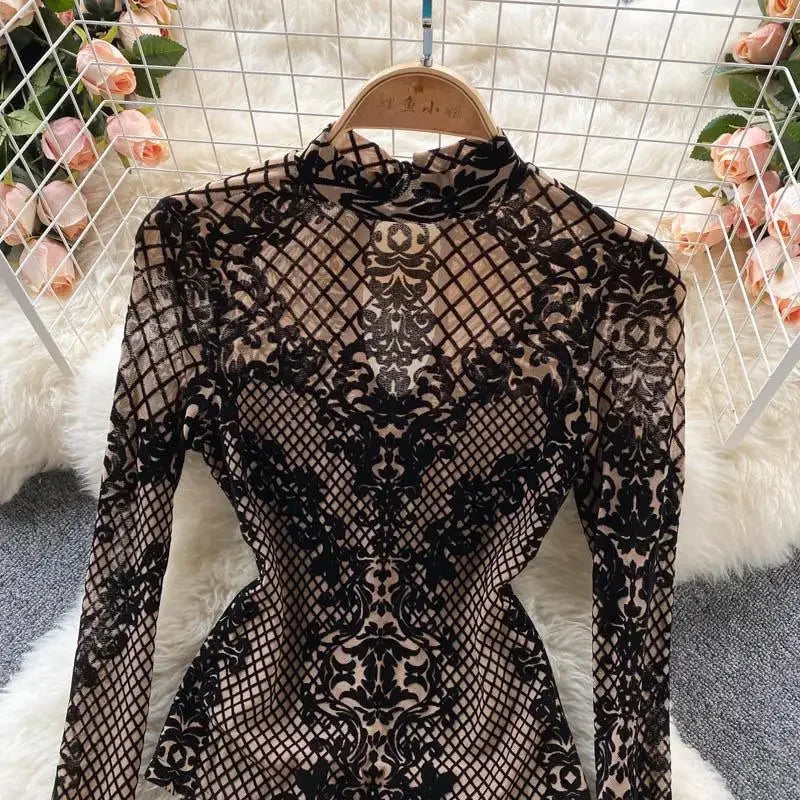 Elegant Mesh bodysuit | Fashionsarah.com