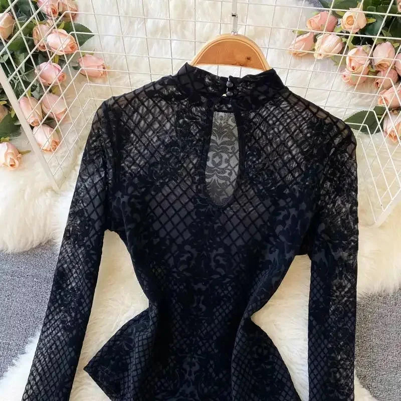 Elegant Mesh bodysuit | Fashionsarah.com