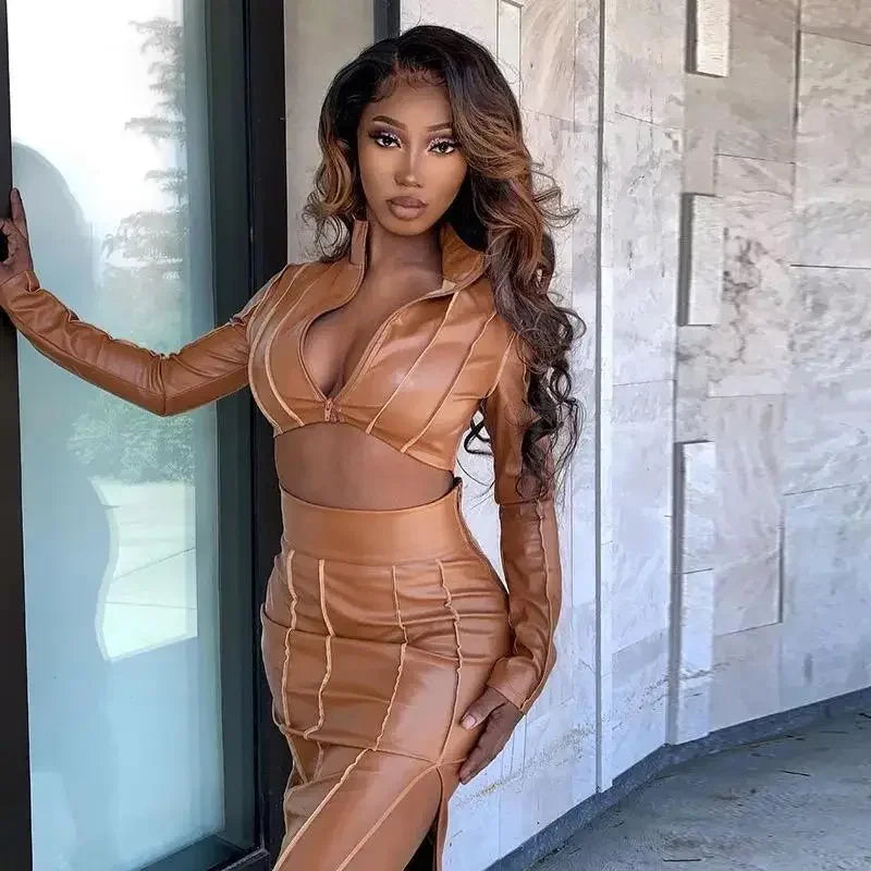 Streetstyle Short Leather Jacket | Fashionsarah.com