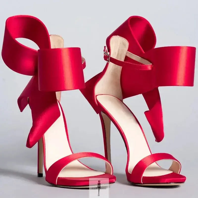 Fashionsarah.com Fashionsarah.com Women Bow Knot High Heels