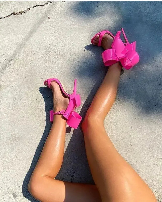 Butterfly-knot Heels | Fashionsarah.com