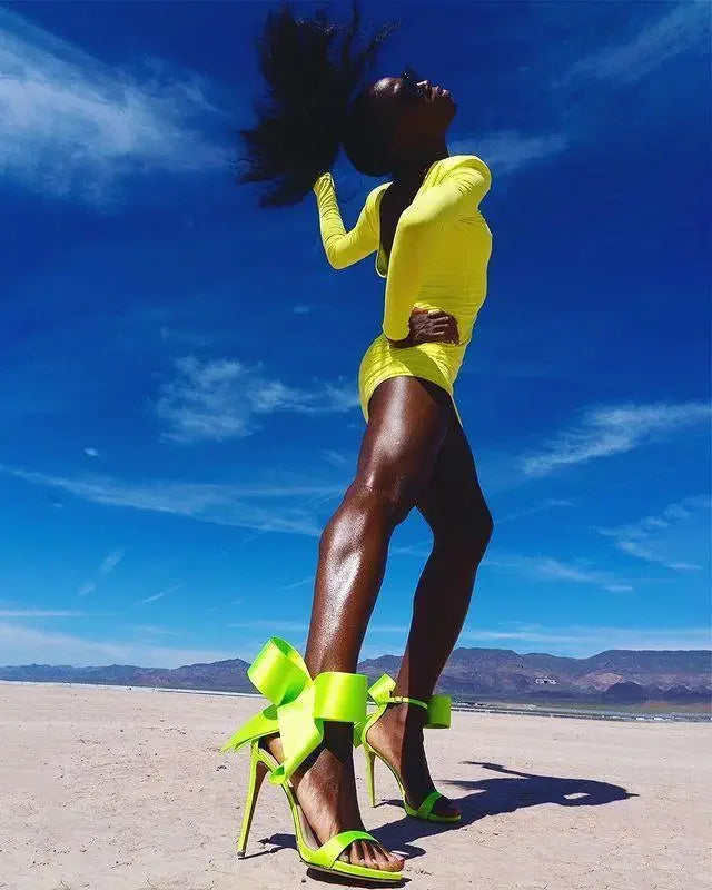 Butterfly-knot Heels | Fashionsarah.com