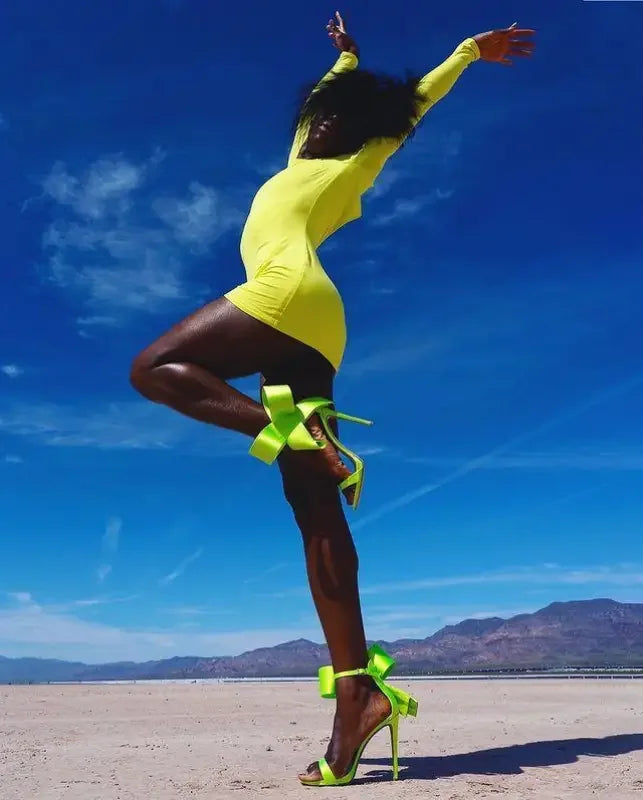 Butterfly-knot Heels | Fashionsarah.com