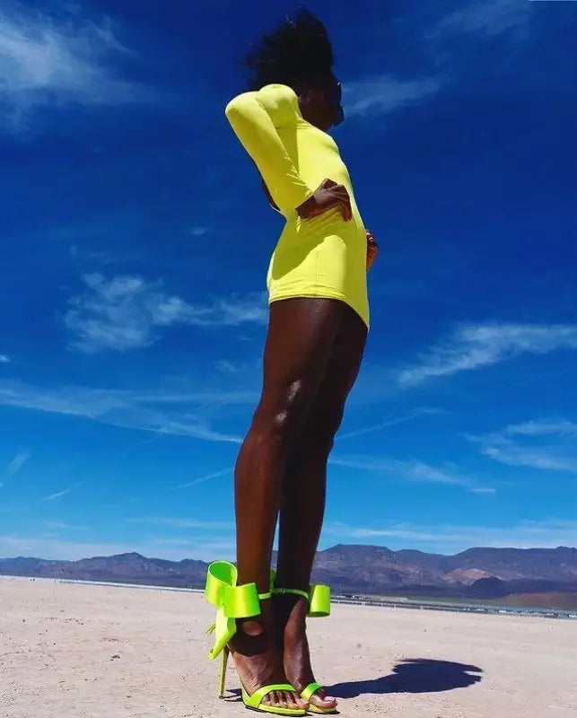 Butterfly-knot Heels | Fashionsarah.com