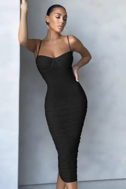 Midi Bandage Dress | Fashionsarah.com