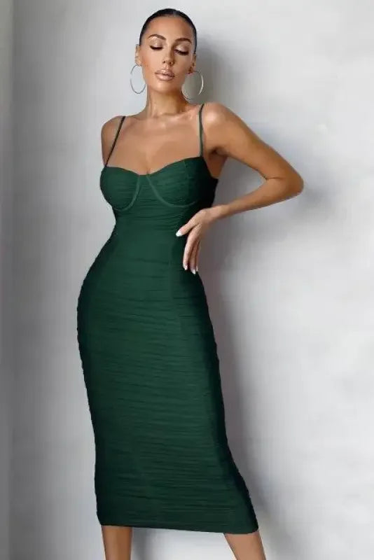 Midi Bandage Dress | Fashionsarah.com