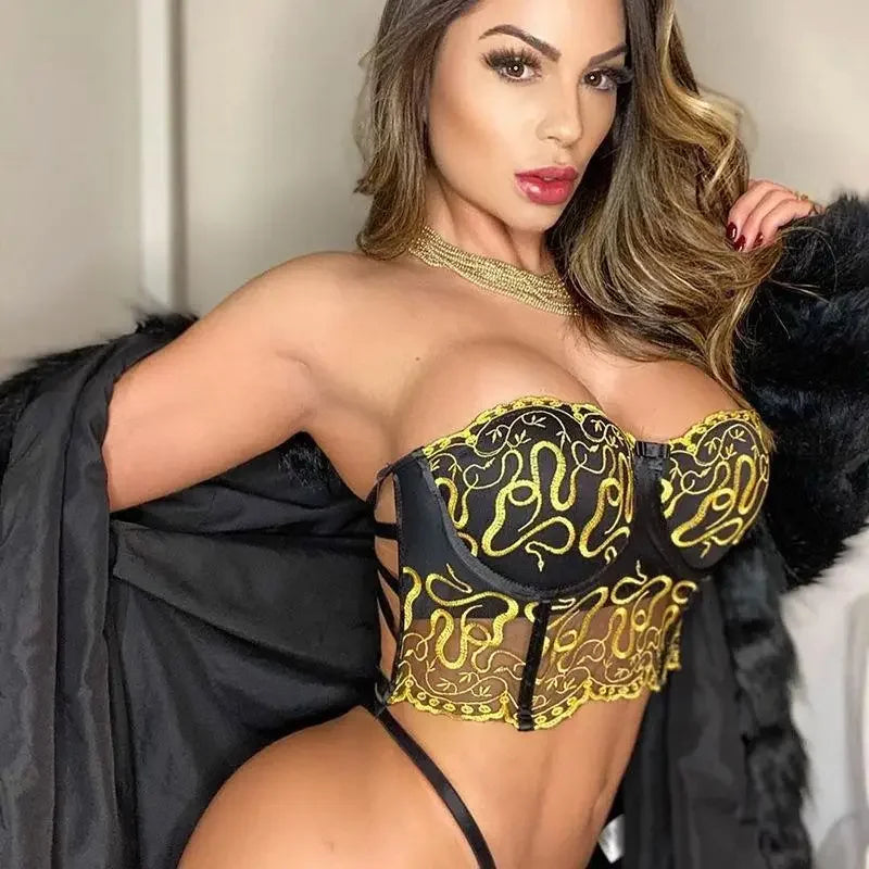 Strapless Bra and Low Waist Thong | Fashionsarah.com