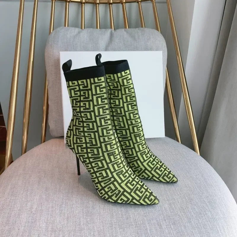 New Mid-Calf Sock Boots | Fashionsarah.com