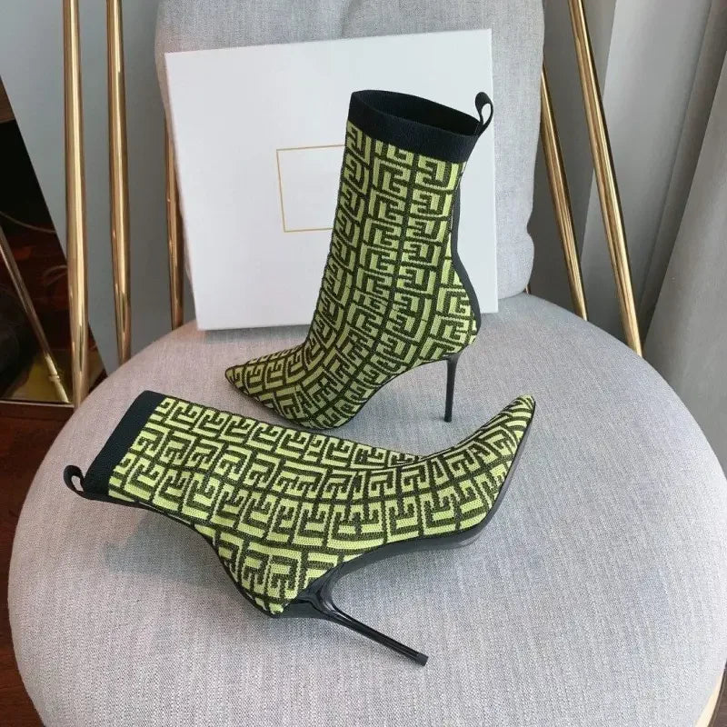 New Mid-Calf Sock Boots | Fashionsarah.com