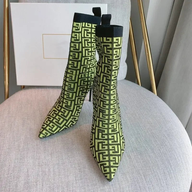 New Mid-Calf Sock Boots | Fashionsarah.com