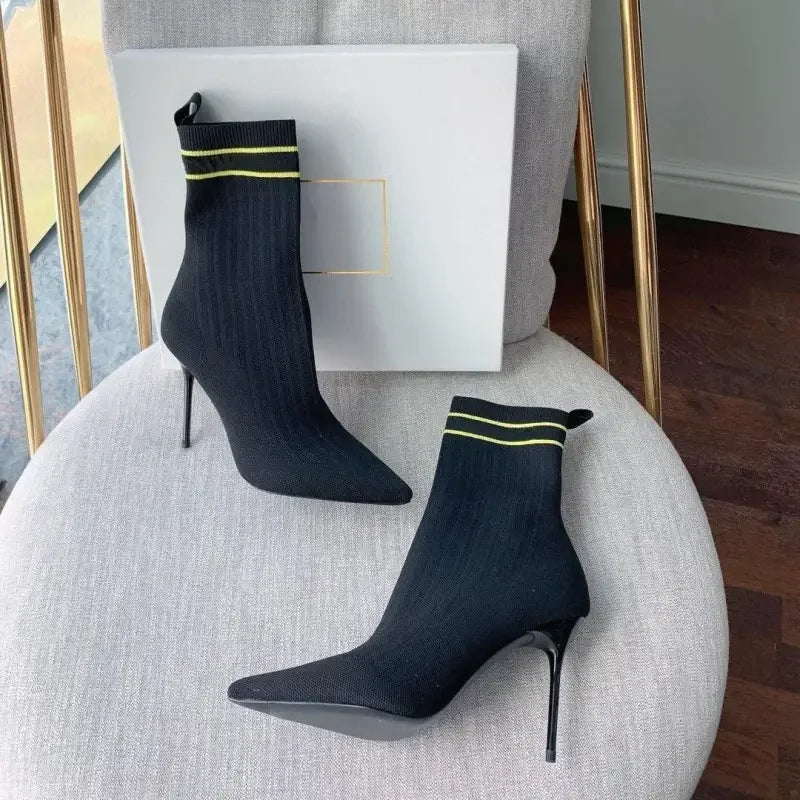 New Mid-Calf Sock Boots | Fashionsarah.com