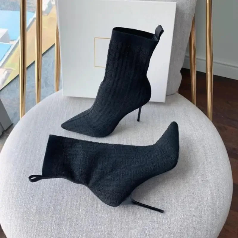New Mid-Calf Sock Boots | Fashionsarah.com