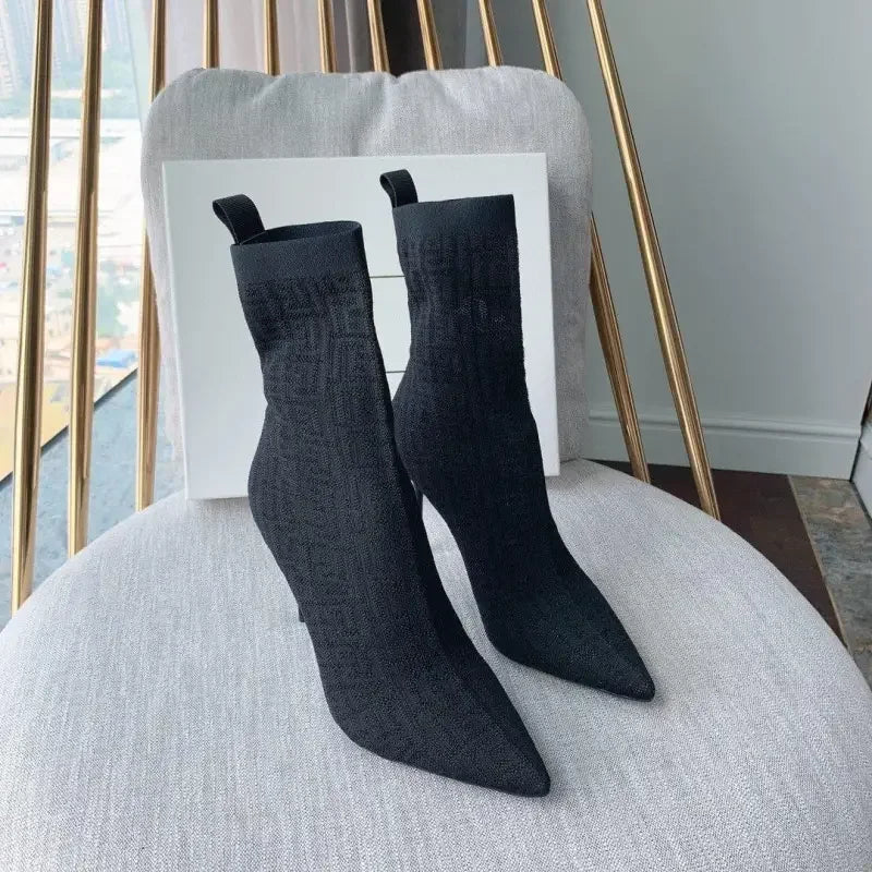 New Mid-Calf Sock Boots | Fashionsarah.com