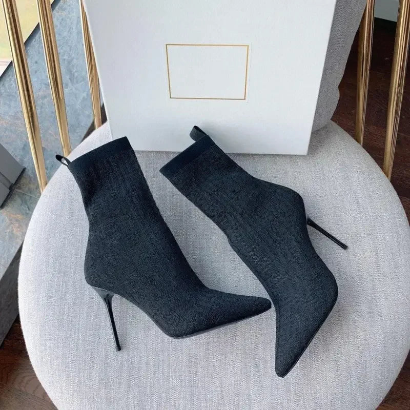New Mid-Calf Sock Boots | Fashionsarah.com