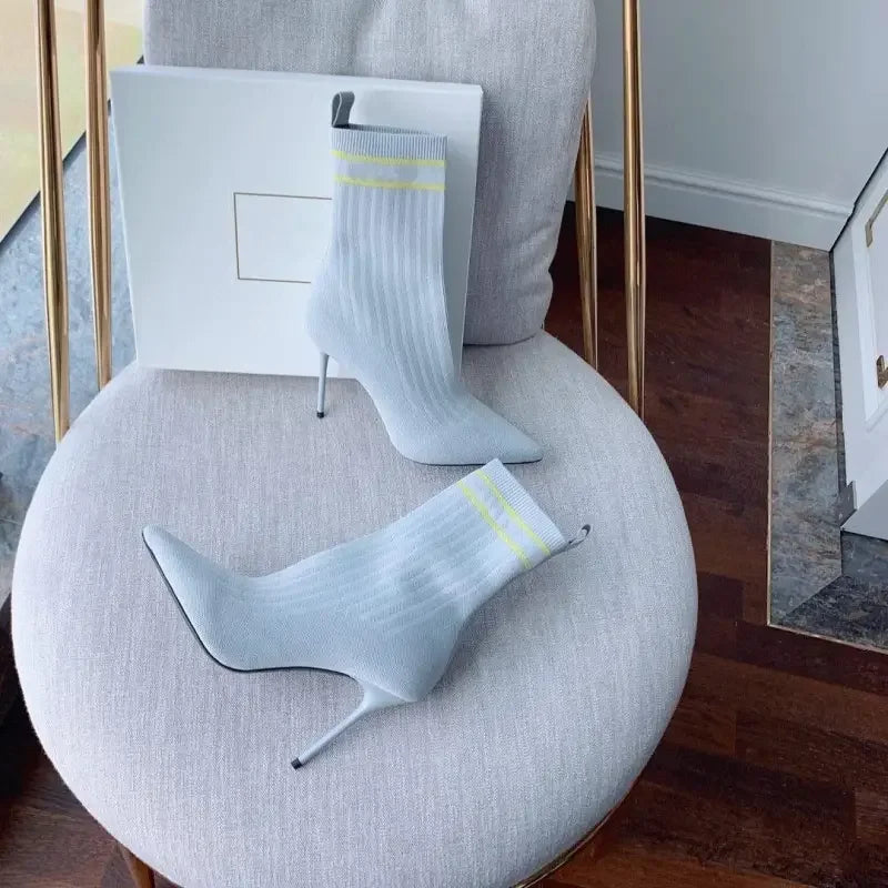 New Mid-Calf Sock Boots | Fashionsarah.com