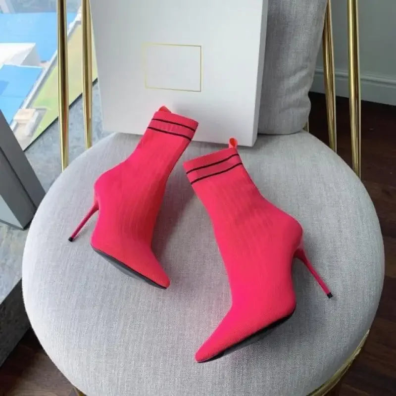 New Mid-Calf Sock Boots | Fashionsarah.com