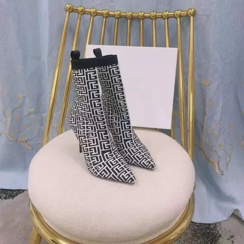 New Mid-Calf Sock Boots | Fashionsarah.com