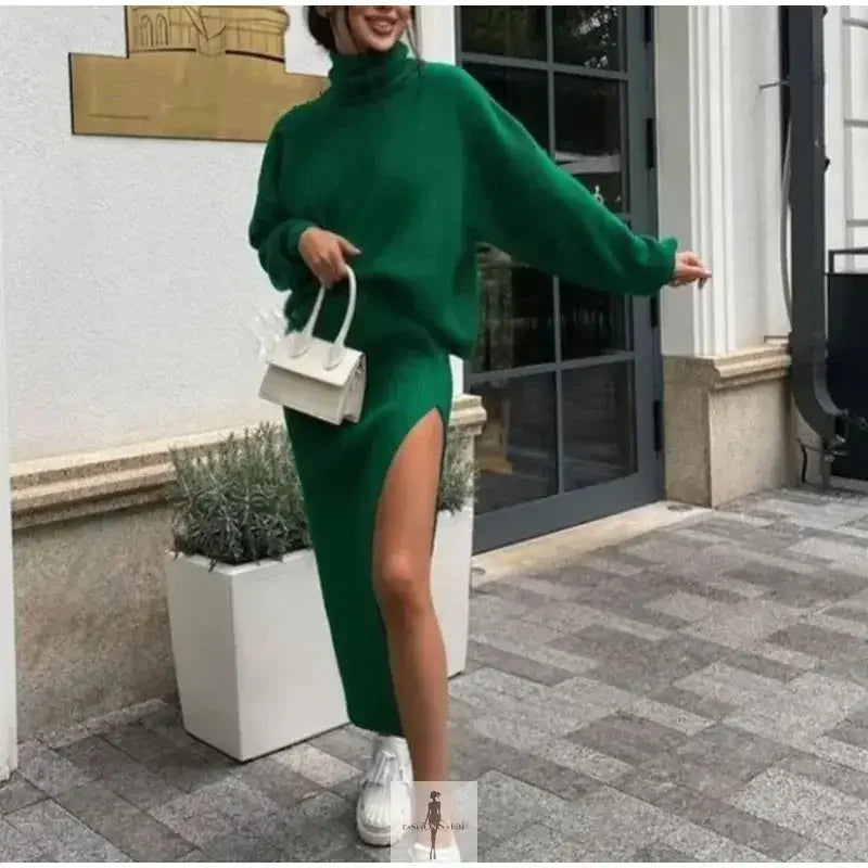 Fashionsarah.com Fashionsarah.com Streetwear Autumn knit 2 sets