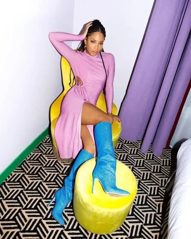 Luxury Bling Rhinestone Runway | Fashionsarah.com