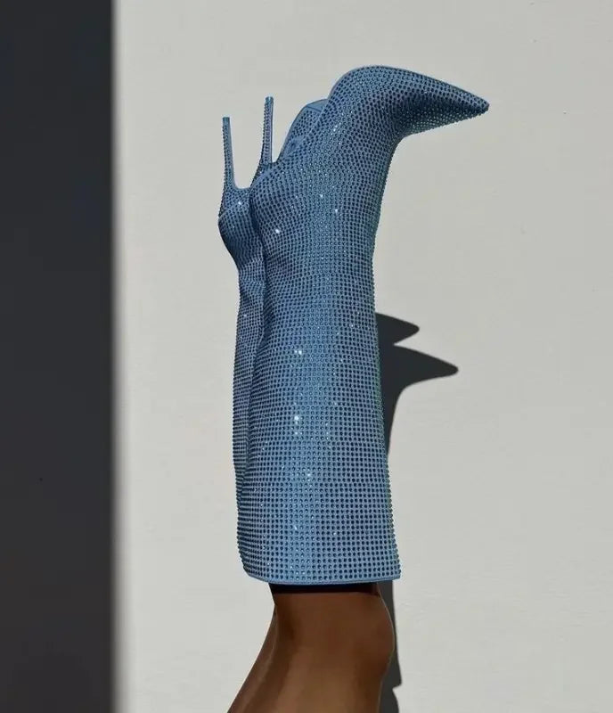 Luxury Bling Rhinestone Runway | Fashionsarah.com