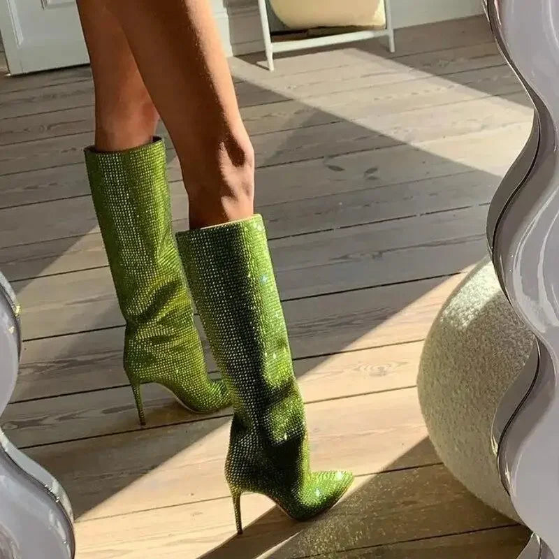 Luxury Bling Rhinestone Runway | Fashionsarah.com