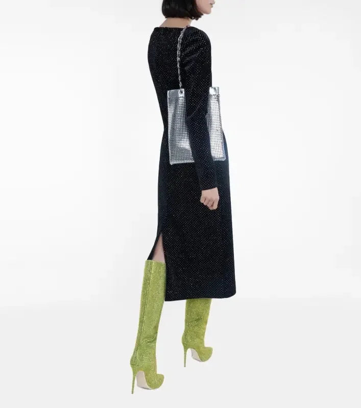 Luxury Bling Rhinestone Runway | Fashionsarah.com